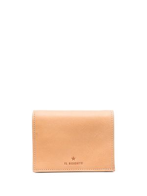 Il Bisonte flap slit-pocket small wallet - Neutrals