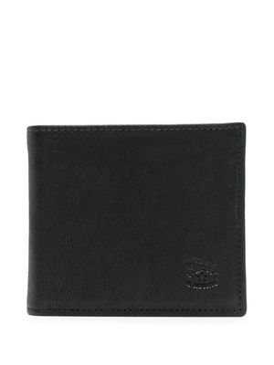 Il Bisonte leather bi-fold wallet - Black