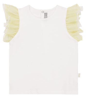 Il Gufo Baby cotton and tulle T-shirt