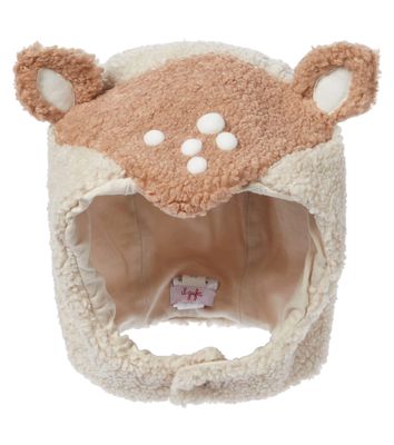 Il Gufo Baby faux-shearling hat