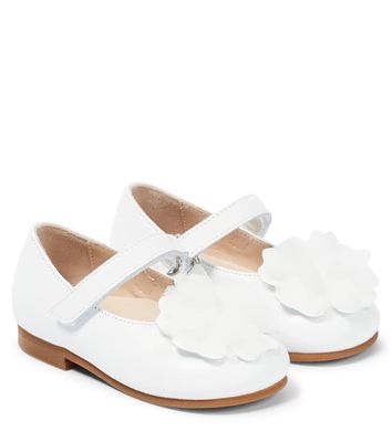 Il Gufo Baby leather ballet flats