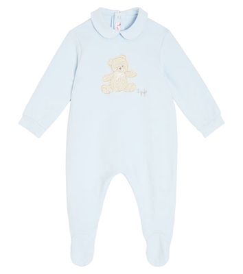 Il Gufo Baby patch-appliqué cotton onesie