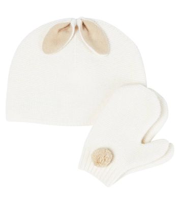 Il Gufo Baby set of virgin wool beanie and gloves