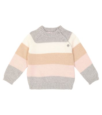 Il Gufo Baby striped virgin wool sweater