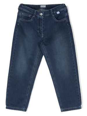 Il Gufo baggy-cut denim jeans - Blue
