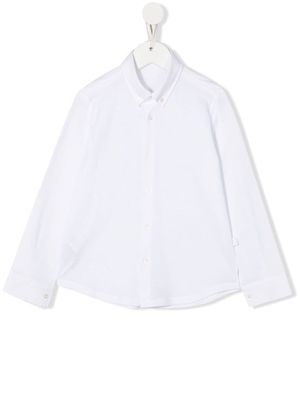 Il Gufo button-down cotton shirt - White
