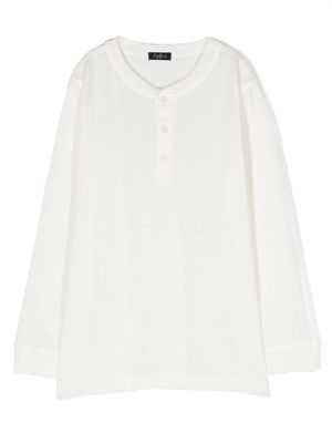 Il Gufo button-down linen shirt - White