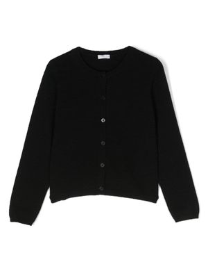 Il Gufo button-up cashmere cardigan - Black