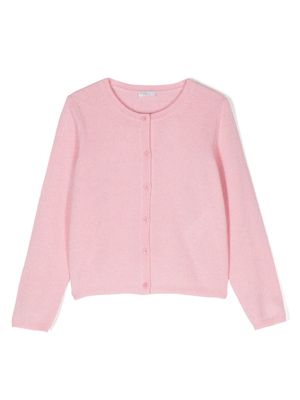 Il Gufo button-up cashmere cardigan - Pink