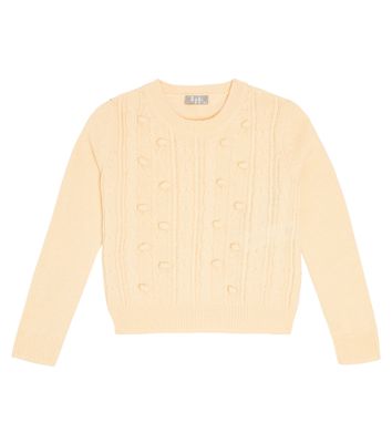 Il Gufo Cable-knit virgin wool sweater