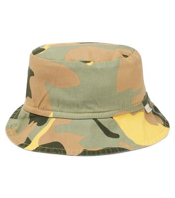 Il Gufo Camouflage bucket hat