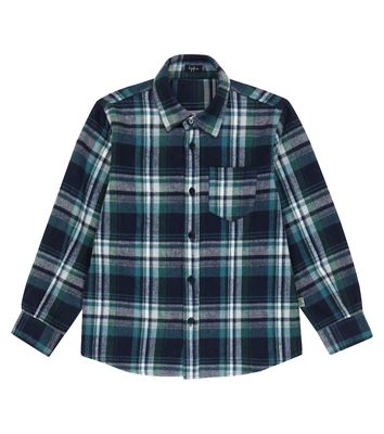 Il Gufo Checked flannel shirt