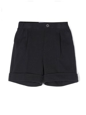 Il Gufo cotton casual shorts - Blue