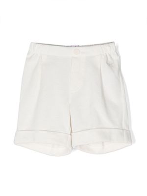 Il Gufo cotton casual shorts - White