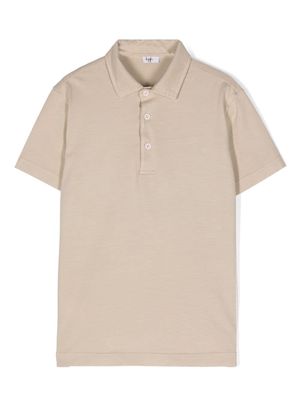 Il Gufo cotton polo shirt - Neutrals