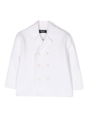 Il Gufo double-breasted cotton blazer - White