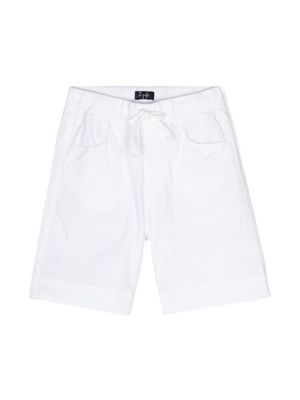 Il Gufo drawstring bermuda shorts - White