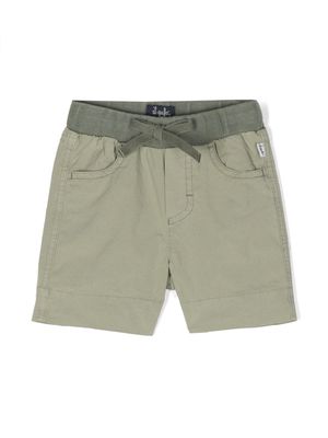 Il Gufo drawstring-fastening shorts - Green