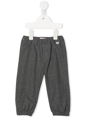Il Gufo elasticated fitted trousers - Grey