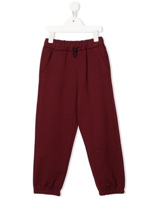 Il Gufo elasticated track pants - Red