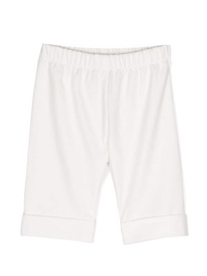 Il Gufo elasticated track pants - White