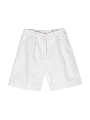 Il Gufo elasticated-waistband casual shorts - Neutrals