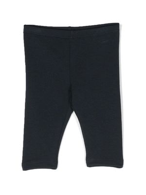 Il Gufo elasticated-waistband cotton blend leggings - Blue