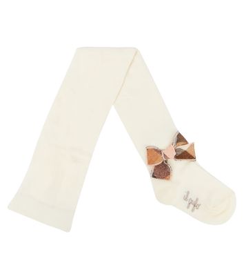Il Gufo Embellished jersey tights