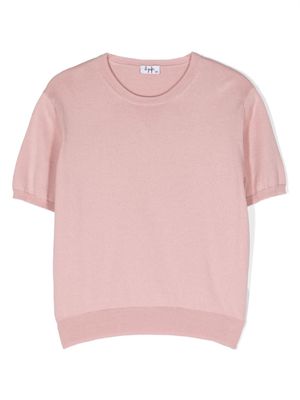 Il Gufo fine-knit organic cotton jumper - Pink