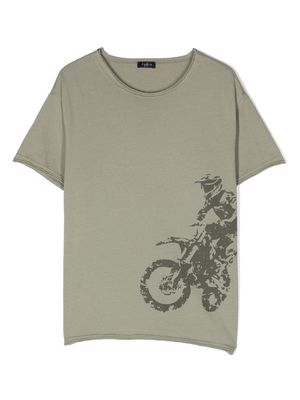 Il Gufo graphic-print short-sleeve T-shirt - Green