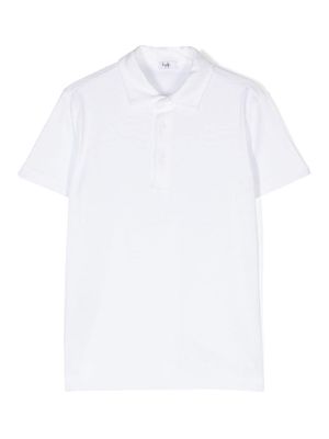 Il Gufo jersey cotton polo shirt - White