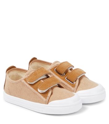Il Gufo Leather-trimmed sneakers