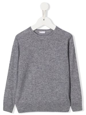 Il Gufo melange-effect cashmere jumper - Grey
