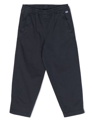 Il Gufo mid-rise tapered trousers - Blue