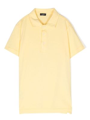 Il Gufo organic cotton polo shirt - Yellow