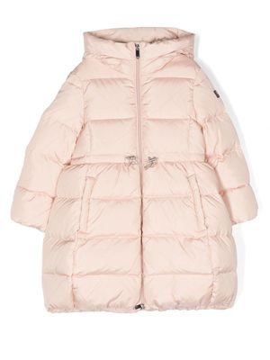 Il Gufo padded zip-up jacket - Pink