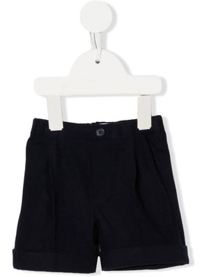 IL GUFO pleated smart shorts - Blue