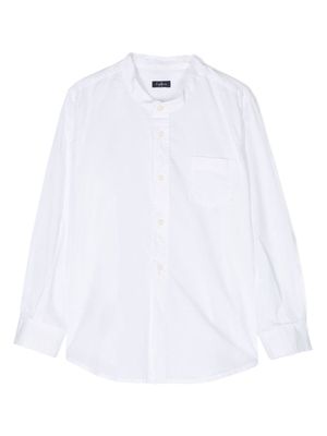 Il Gufo pocket cotton shirt - White