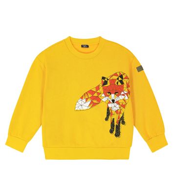 Il Gufo Printed cotton jersey sweatshirt