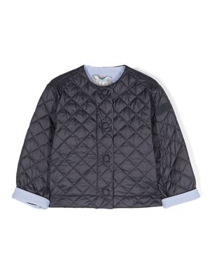 Il Gufo quilted padded jacket - Blue