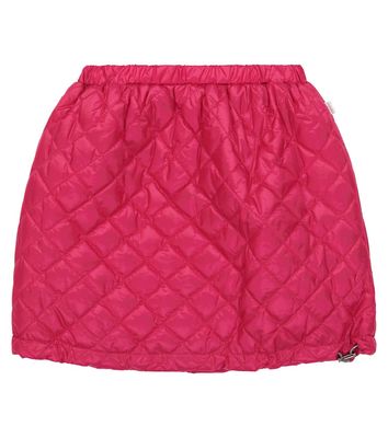 Il Gufo Quilted technical skirt