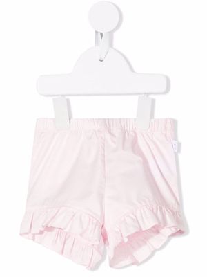 Il Gufo ruffle-trim detail shorts - Pink