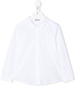 Il Gufo slim-cut button-down shirt - White