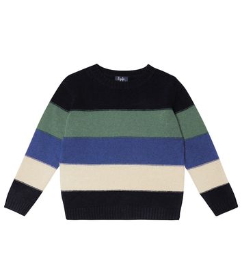 Il Gufo Striped wool sweater