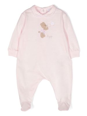 Il Gufo teddy bear-motif pyjamas - Pink