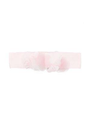 Il Gufo tulle-flower headband - Pink