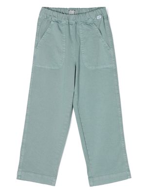 Il Gufo two-pocket cotton trousers - Green