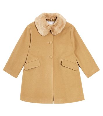 Il Gufo Wool and cashmere coat