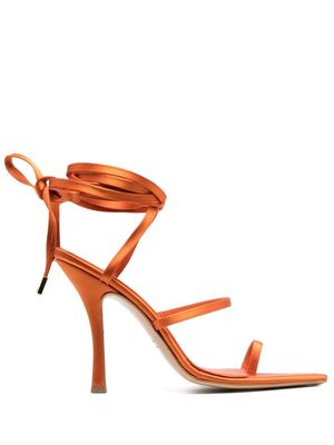 ILIO SMERALDO Lellis 115mm sandals - Orange