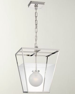 Illume 18" Polished Nickel Lantern by Ray Booth